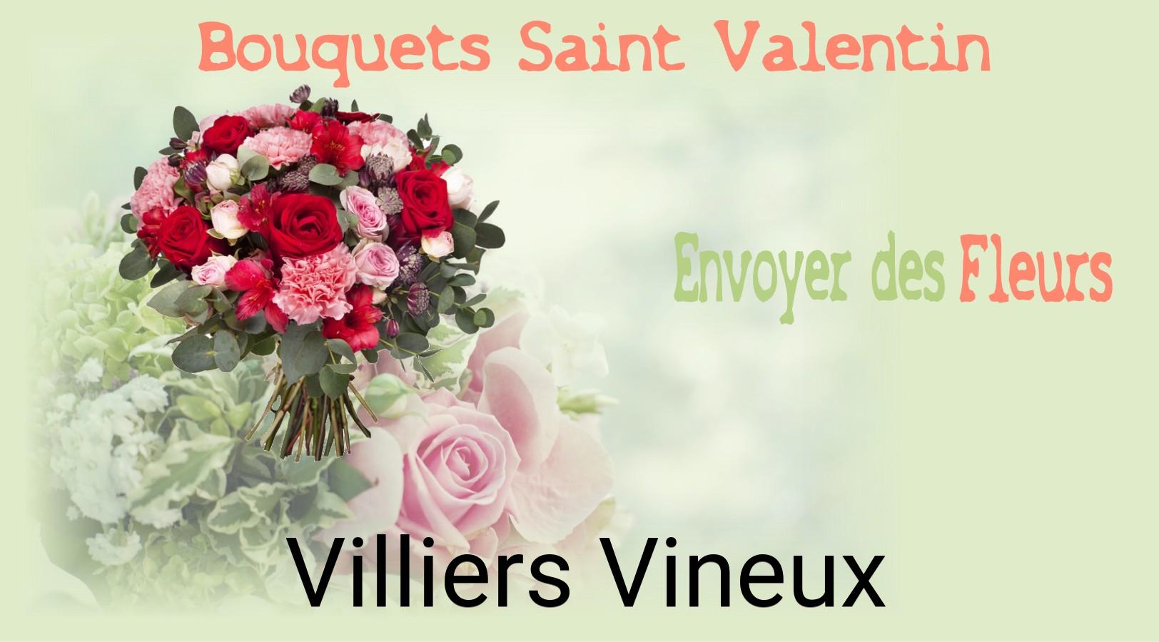 Roses de Saint-Valentin livrées à Villiers-Vineux